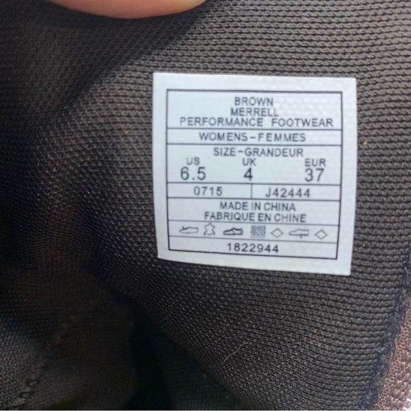 Merrell Women's Emery Buckle Boot size 6.5 mid ankle combat - Picture 8 of 9